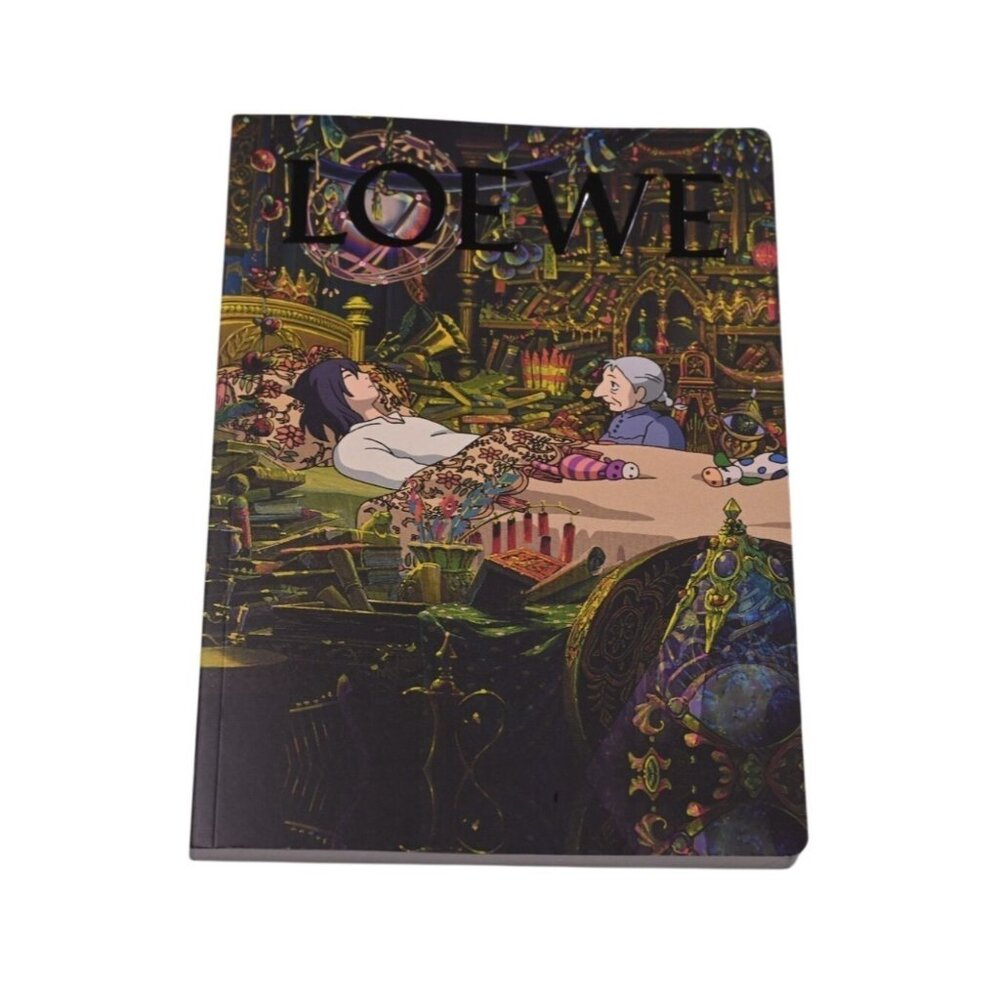 LOEWE x Howl's Moving Castle Howl & Sophie Collection Jonathan Anderson Notebook